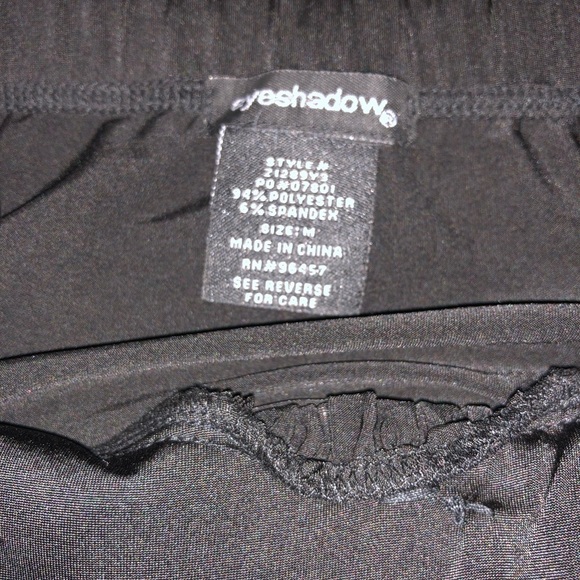 Strapless black top juniors size medium - Picture 5 of 5